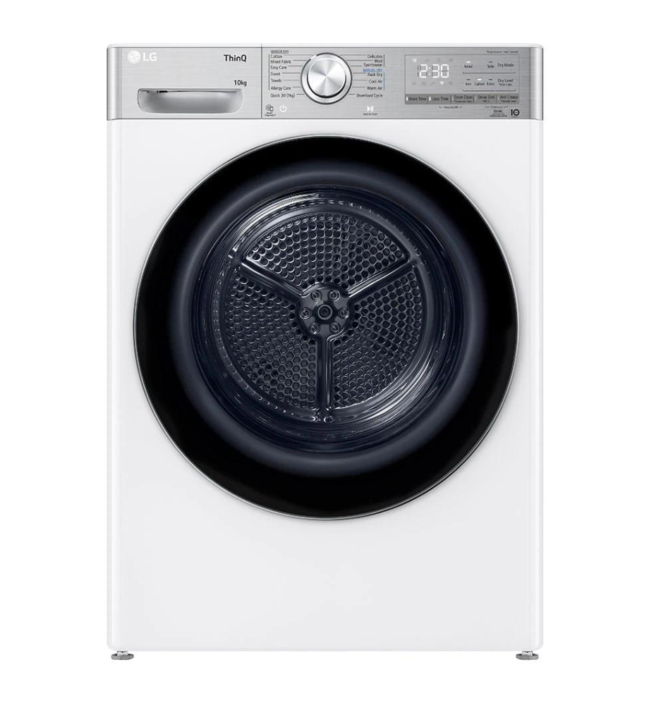 Lg 10kg Heat Pump Dryer With Inverter Control DVH10-10W