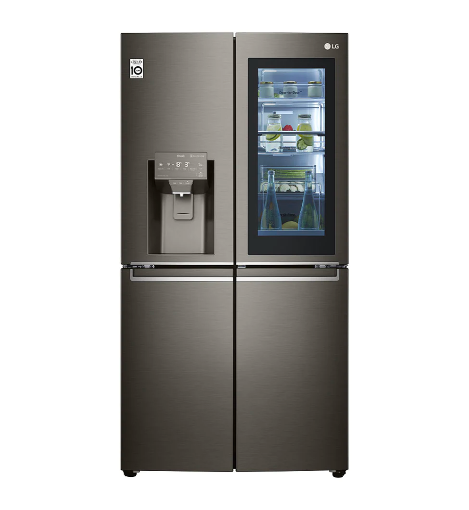 Lg 706l French Door Fridge With Instaview GF-V706BSL