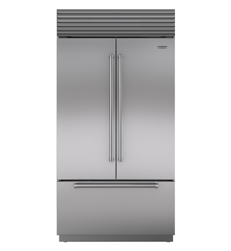 Sub Zero 107cm Built-in French Door Fridge Freezer With Internal Dispenser - Icbbi-42s/s/ph BI42SSPH