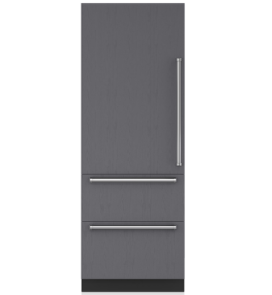 Sub Zero 430l Ice & Water Integrated Bottom Mount Fridge Freezer - Icbit-30ciid-rh IT30CIIDRH