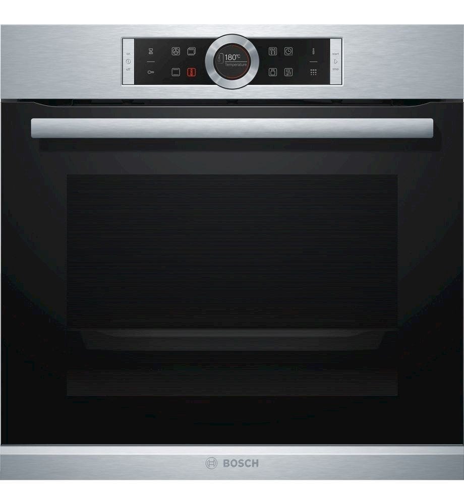 Bosch 60cm Pyrolytic Single Wall Oven HBG672BS1A