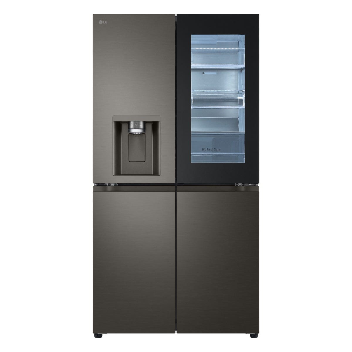 Lg 642l Instaview French Door Fridge Freezer GF-V700BSLC