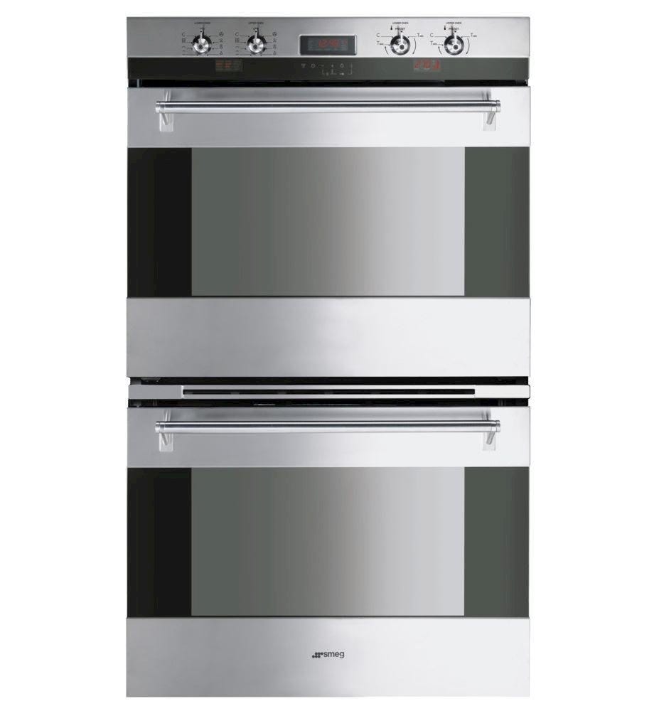 Smeg Doa330x 75cm Pyrolytic Double Wall Oven DOA330X