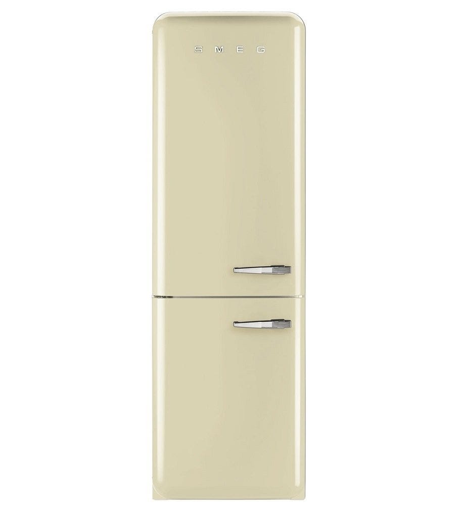 Smeg Fab32lcrna1 330l Bottom Mount Fridge Freezer FAB32LCRNA1