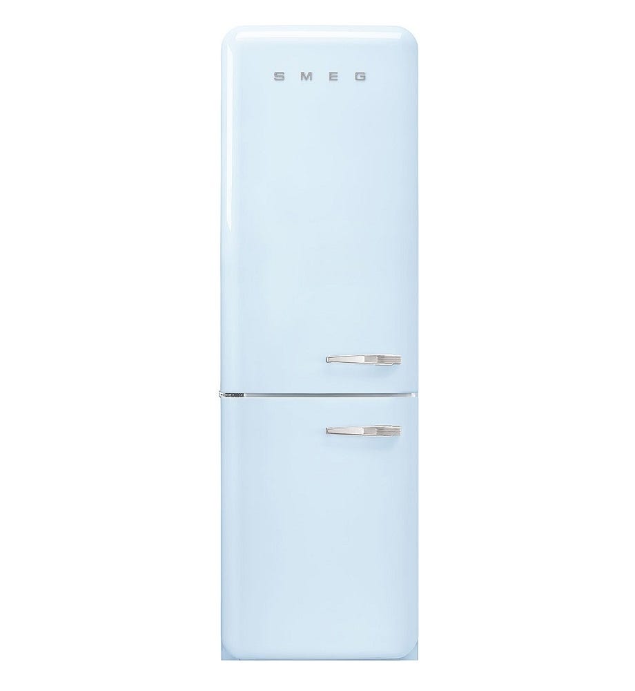 Smeg Fab32lpb3au 330l Bottom Mount Fridge Freezer FAB32LPB3AU