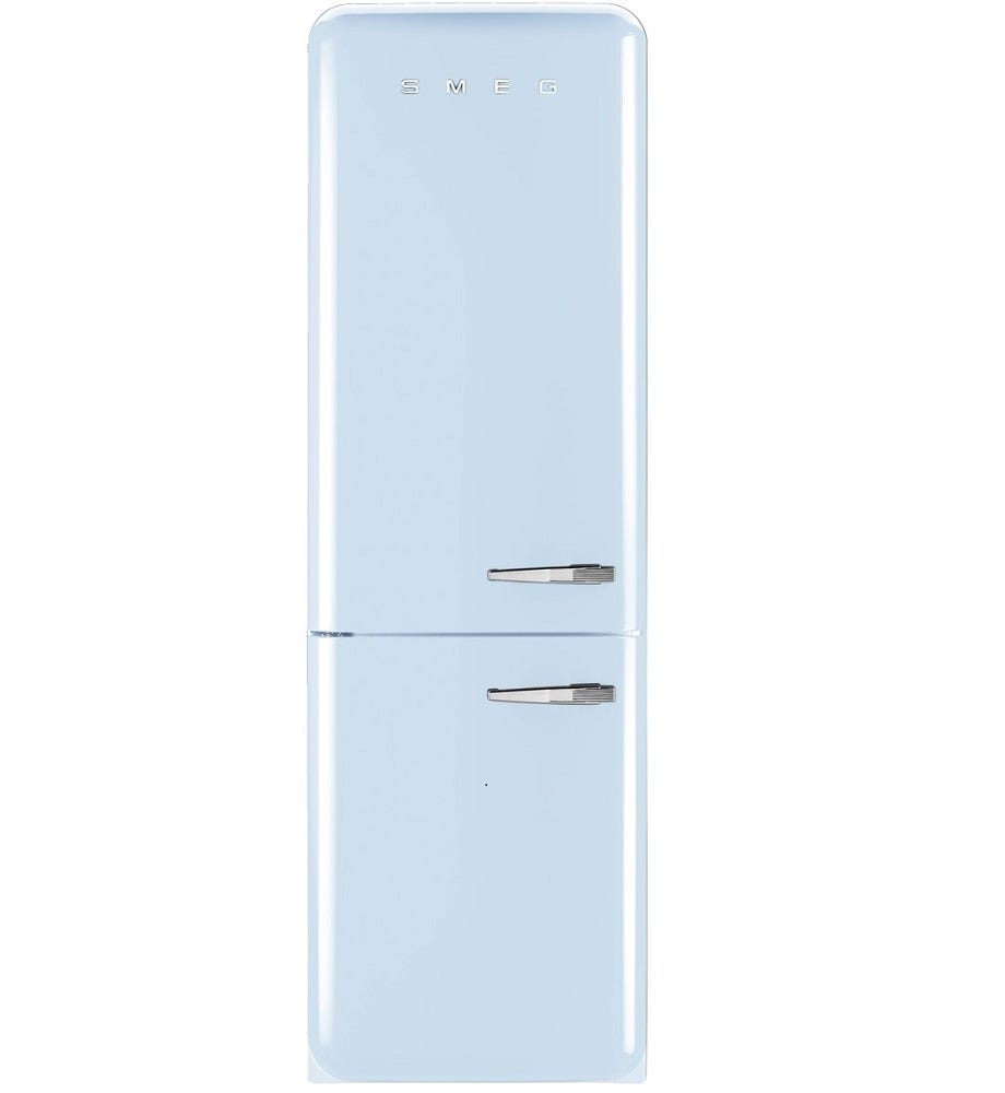 Smeg Fab32lpbna1 330l Bottom Mount Fridge Freezer FAB32LPBNA1