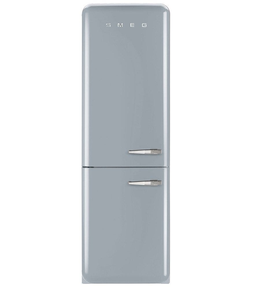 Smeg Fab32lsvna1 330l Bottom Mount Fridge Freezer FAB32LSVNA1