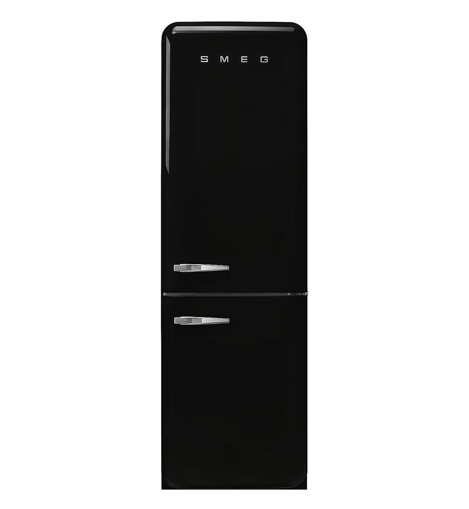 Smeg Fab32rbl3au 331l Bottom Mount Fridge Freezer FAB32RBL3AU