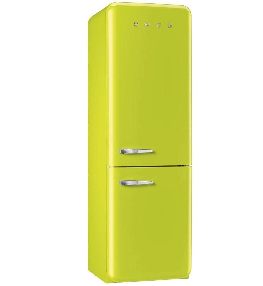 Smeg Fab32rlina1 330l Bottom Mount Fridge Freezer FAB32RLINA1