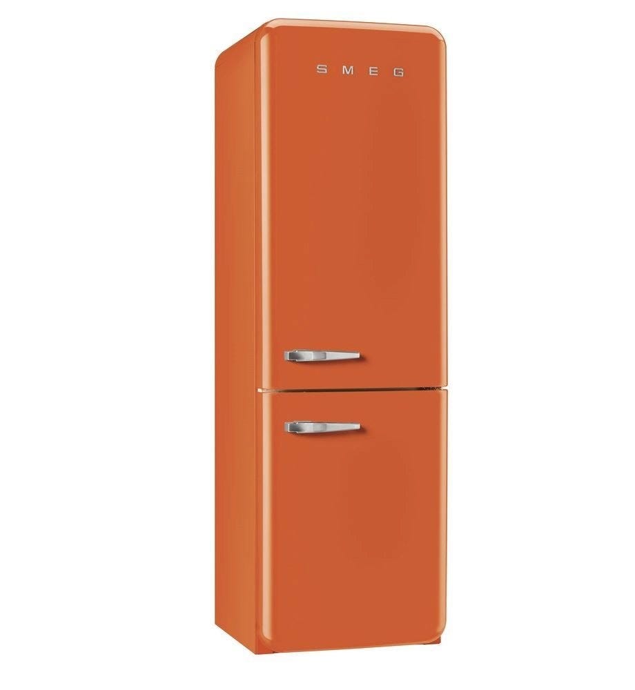 Smeg Fab32rorna1 330l Bottom Mount Fridge Freezer FAB32RORNA1