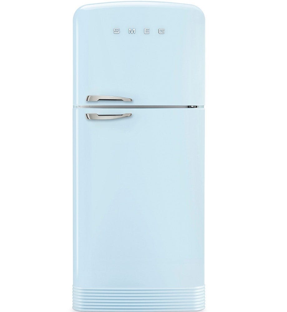 Smeg Fab50rpbau 467l Top Mount Fridge Freezer FAB50RPBAU