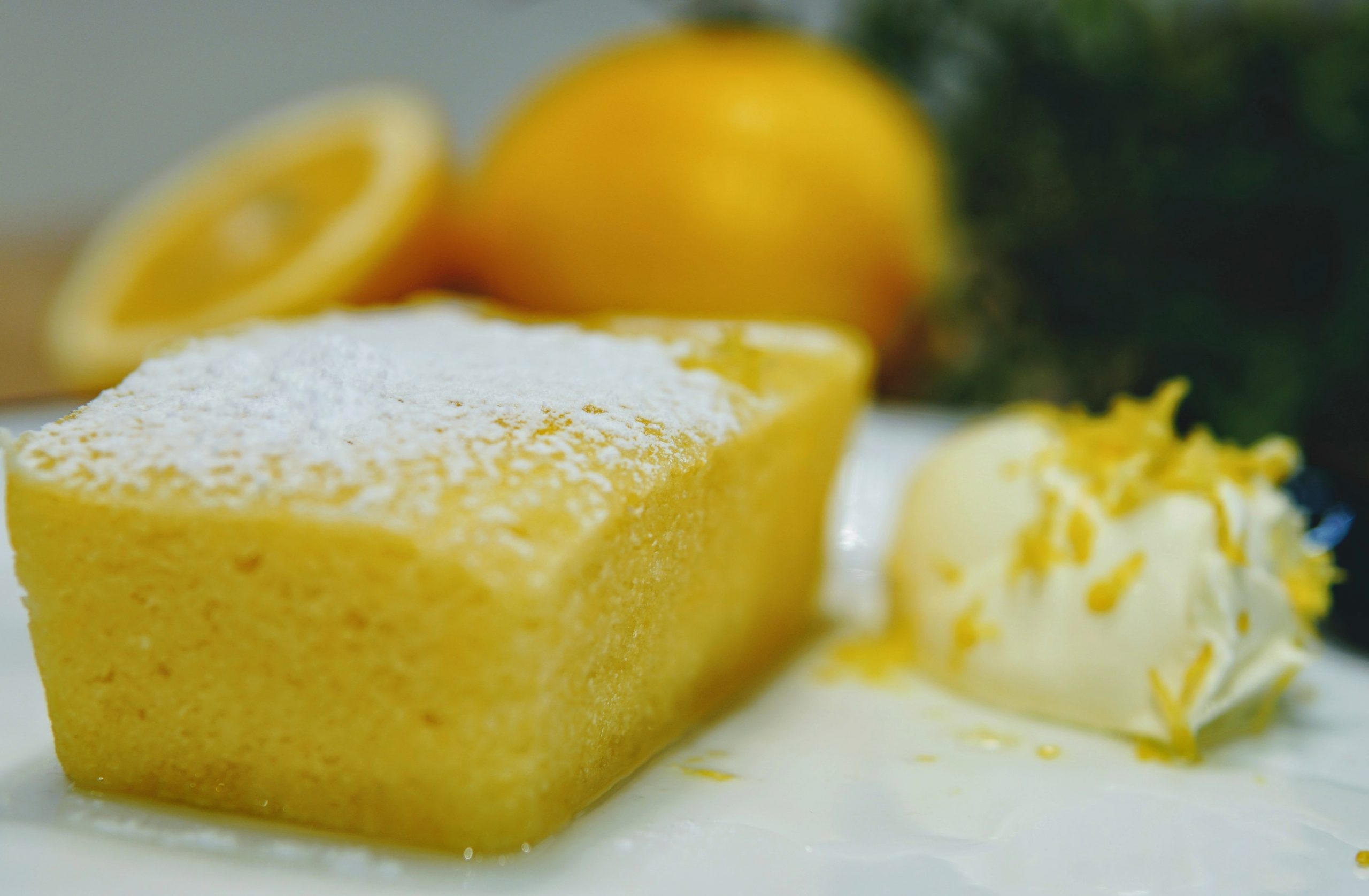 Microwave Combi Recipe: 4 Minute Lemon Syrup Dessert Cakes