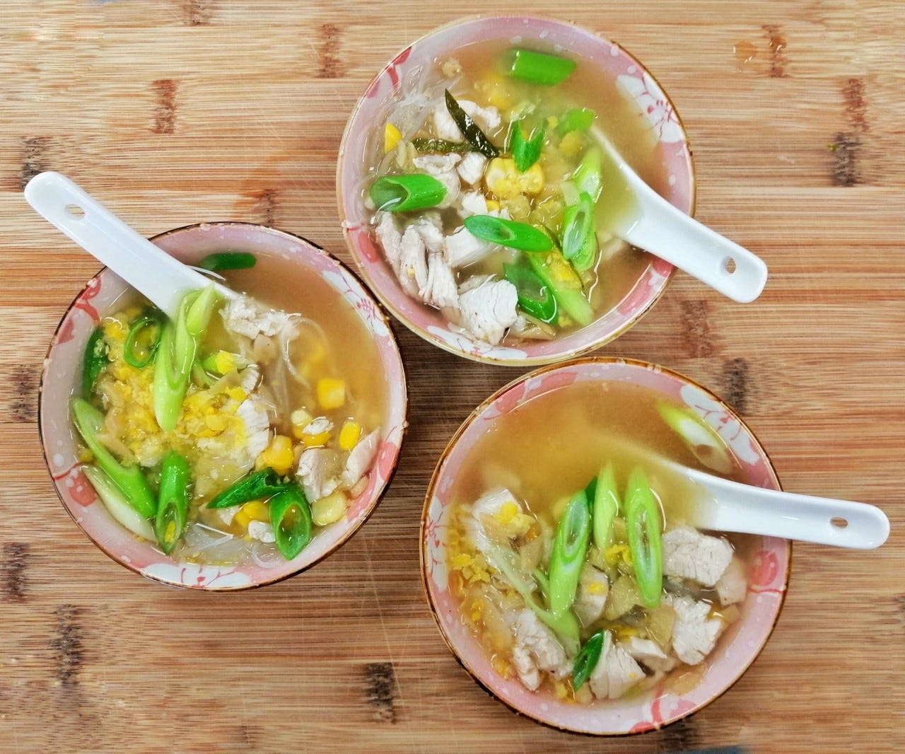 Steam Combi Recipe: Chicken and Sweetcorn Soup