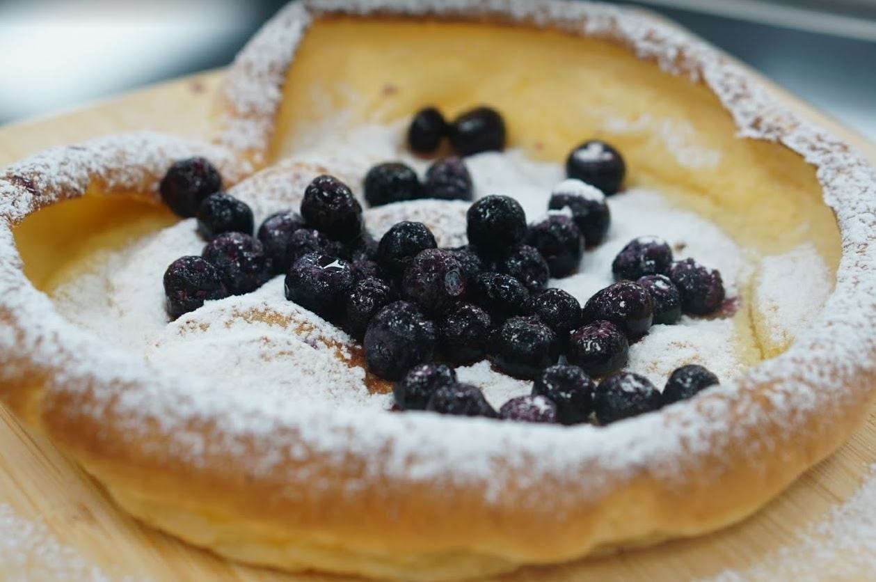 Steam Combi Recipe: Dutch Baby Pancake