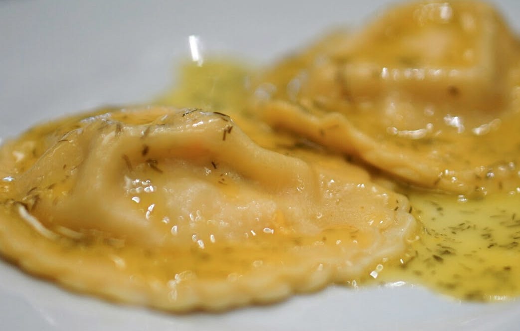 Smoked Salmon Ravioli