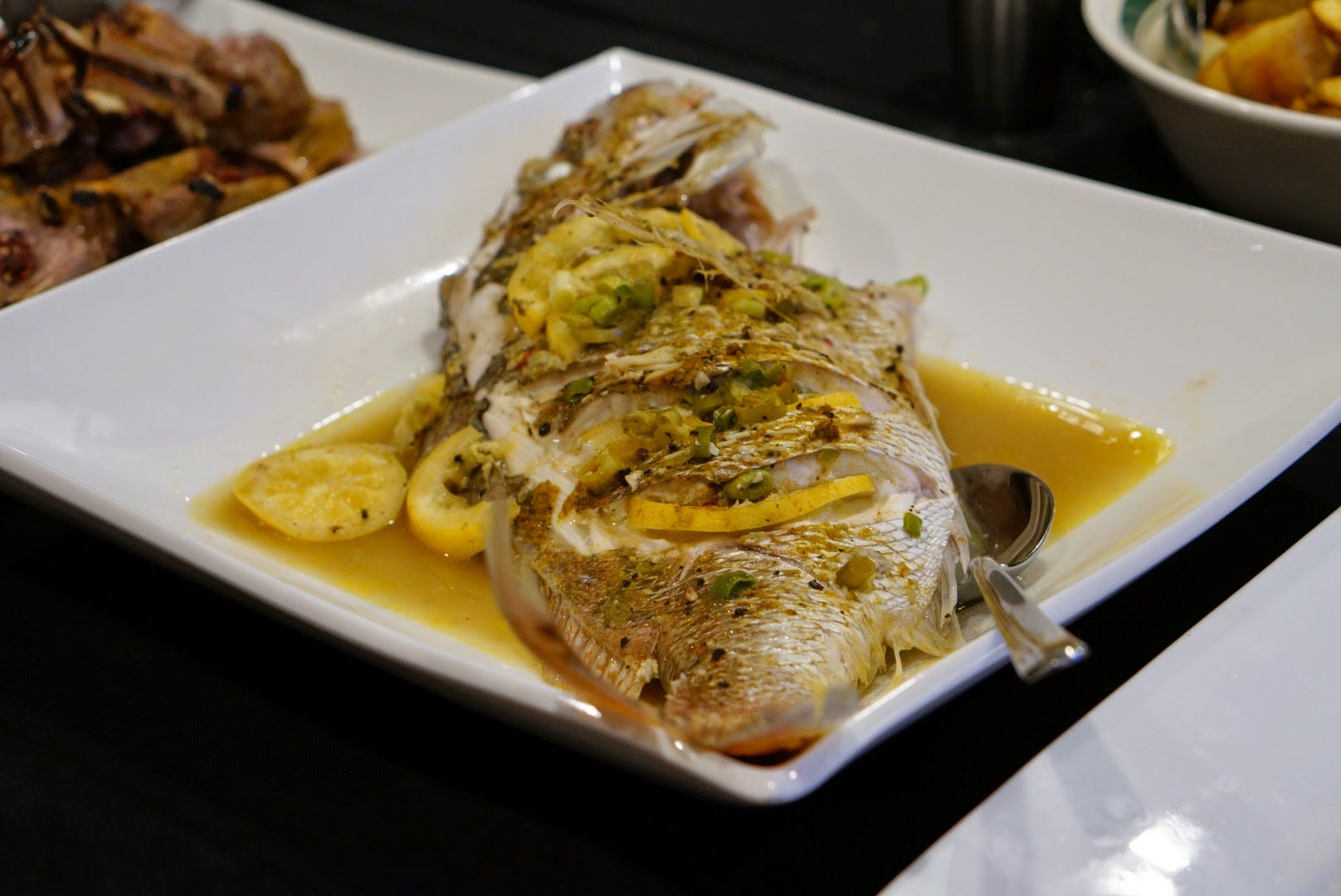 Steam Combi Recipe: Whole Steamed Snapper with Moroccan Seasoning