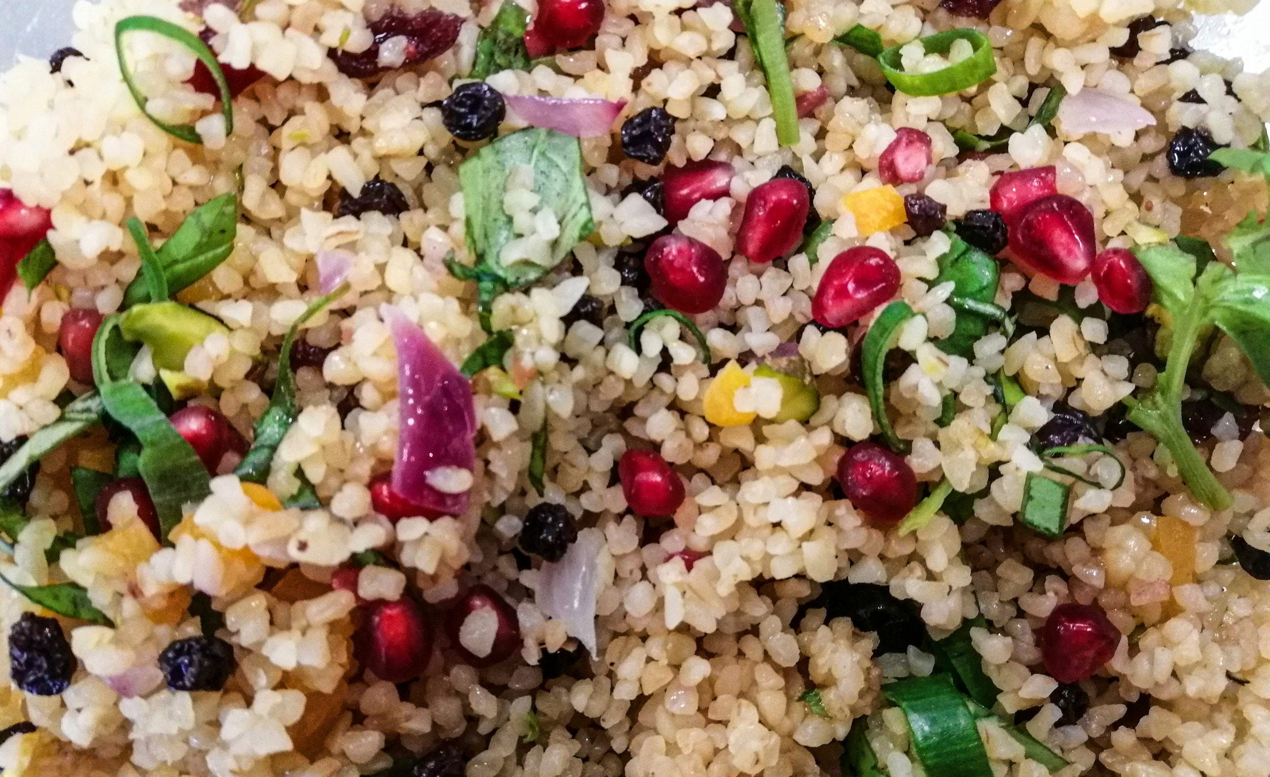 Steam Combi Recipe: Bulgur Wheat Salad