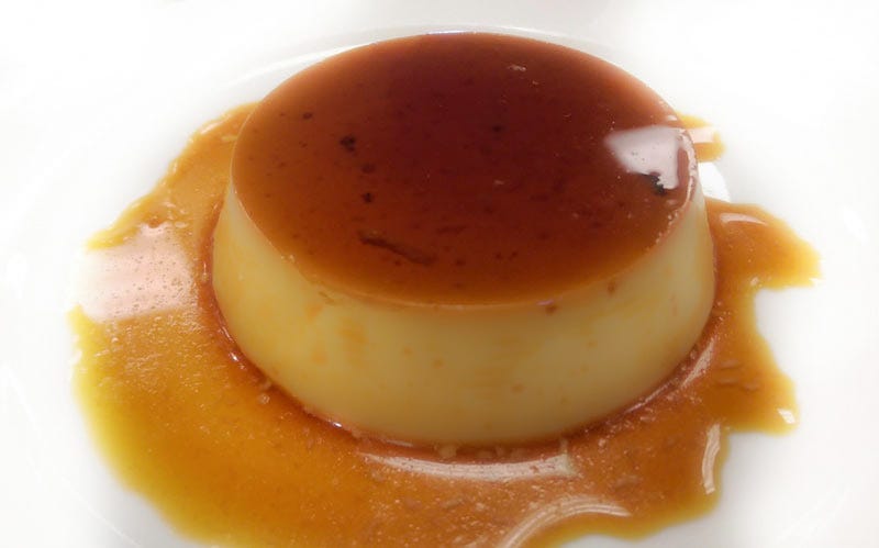 Steam Combi Recipe: Creme Caramel