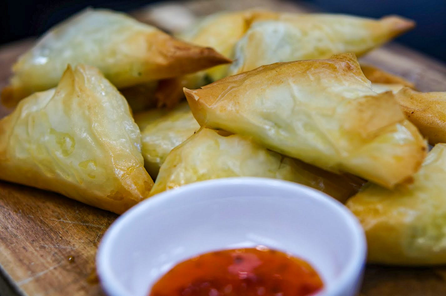 Steam Combi Recipe: Filo Samosas