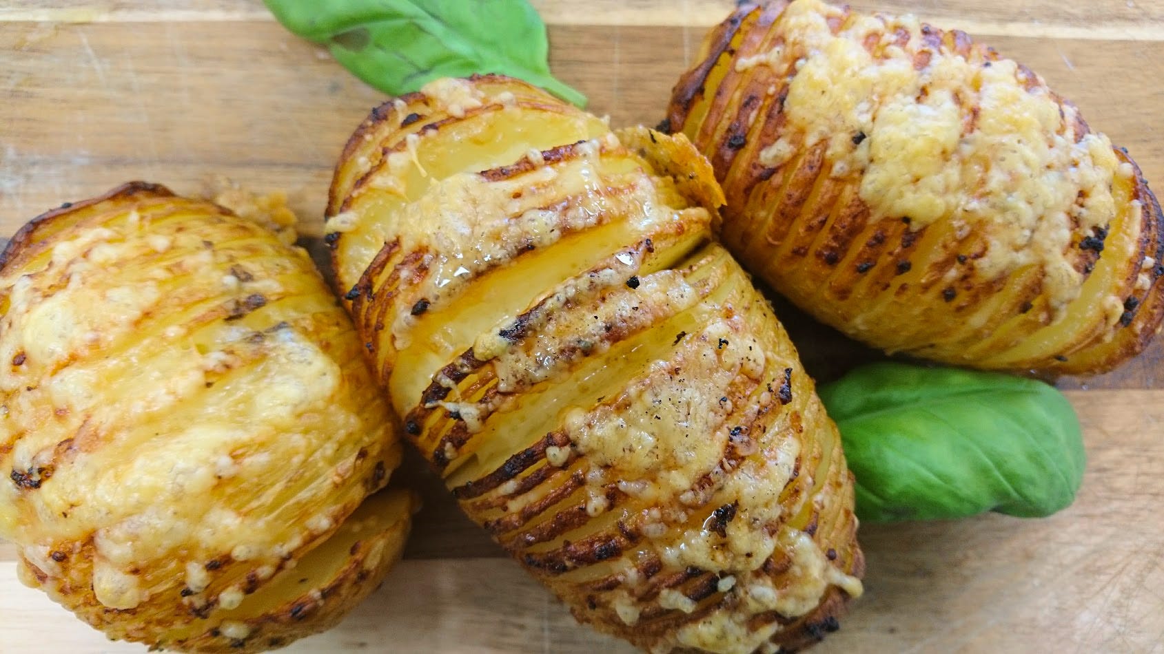 Steam Combi Recipe: |Hassleback Potatoes