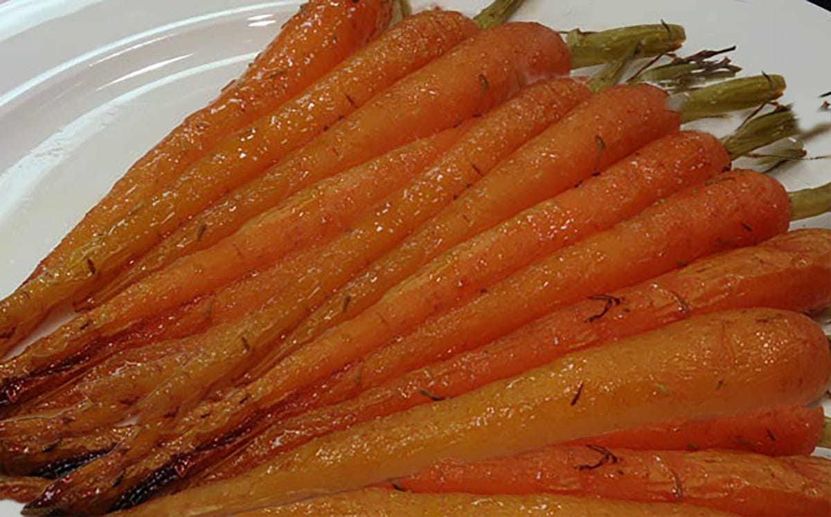 Steam Combi Recipe: Honey Steam Roasted Carrots
