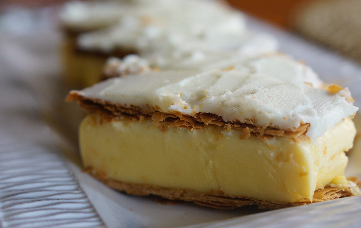 Steam Combi Recipe: Vanilla Custard Slice