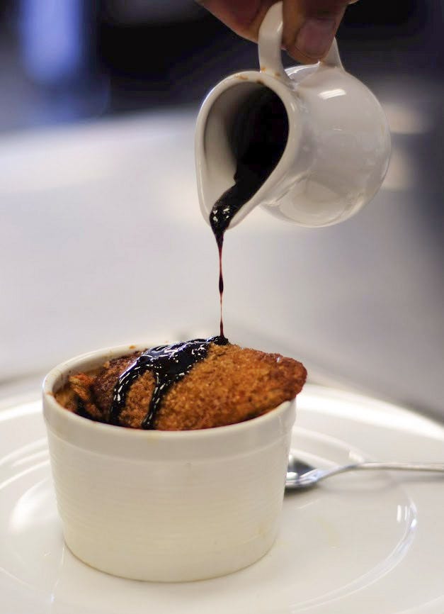 Steam Combi Recipe: Espresso Chocolate Bread and Butter Puddings