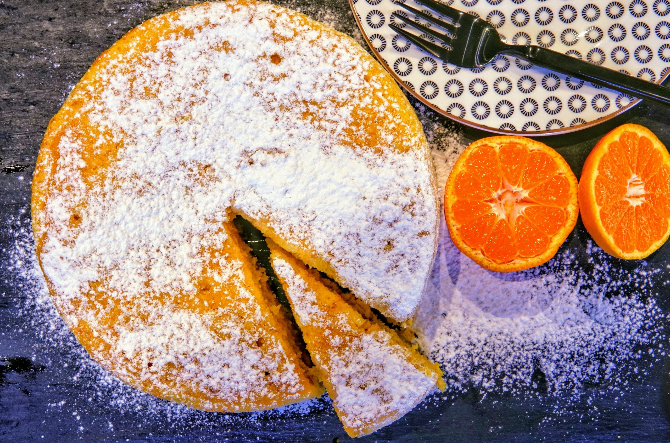 Steam Combi Recipe: Mandarin Cake