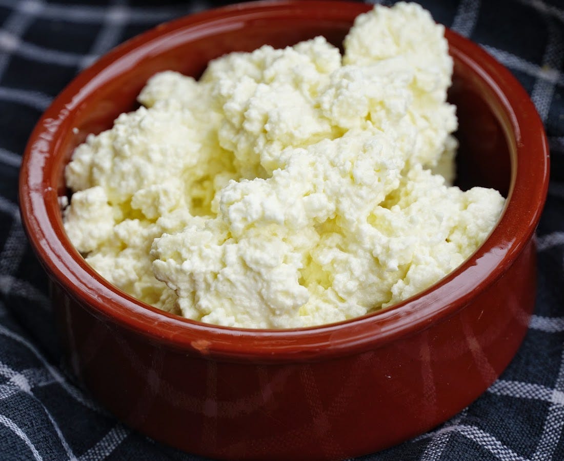 Steam Combi Recipe: Sous Vide Ricotta