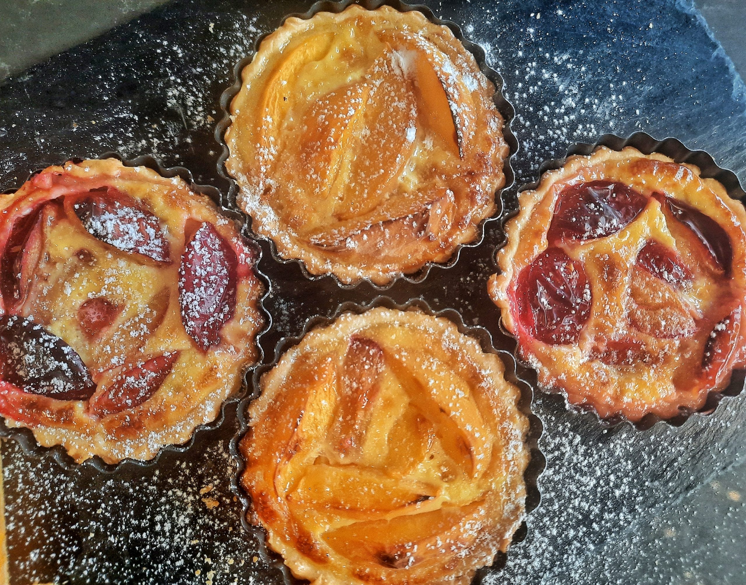 Summer Fruit Custard Tart