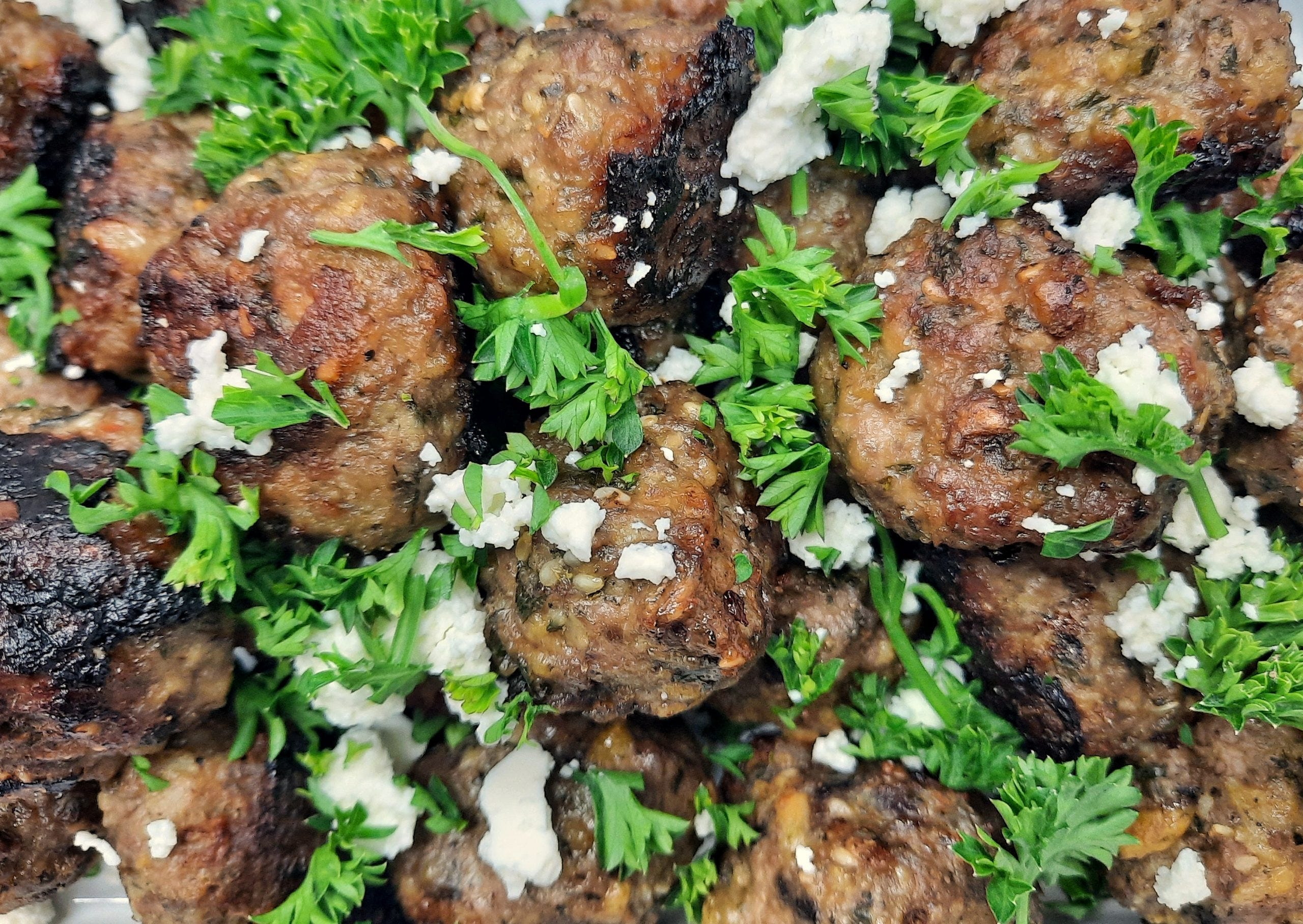 Steam Combi Recipe: Herbed Lamb Meatballs