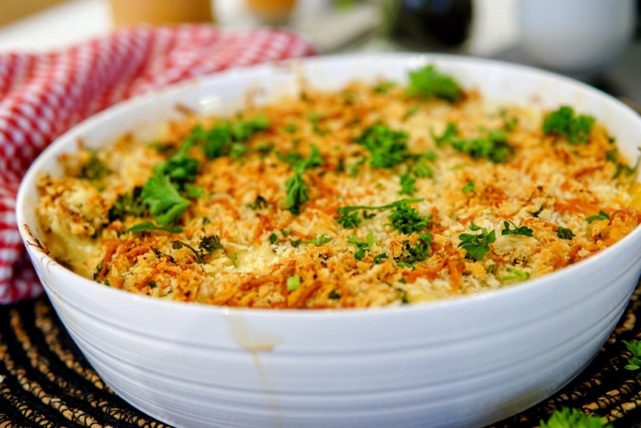 Steam Oven Recipes: Florentine Fish Pie