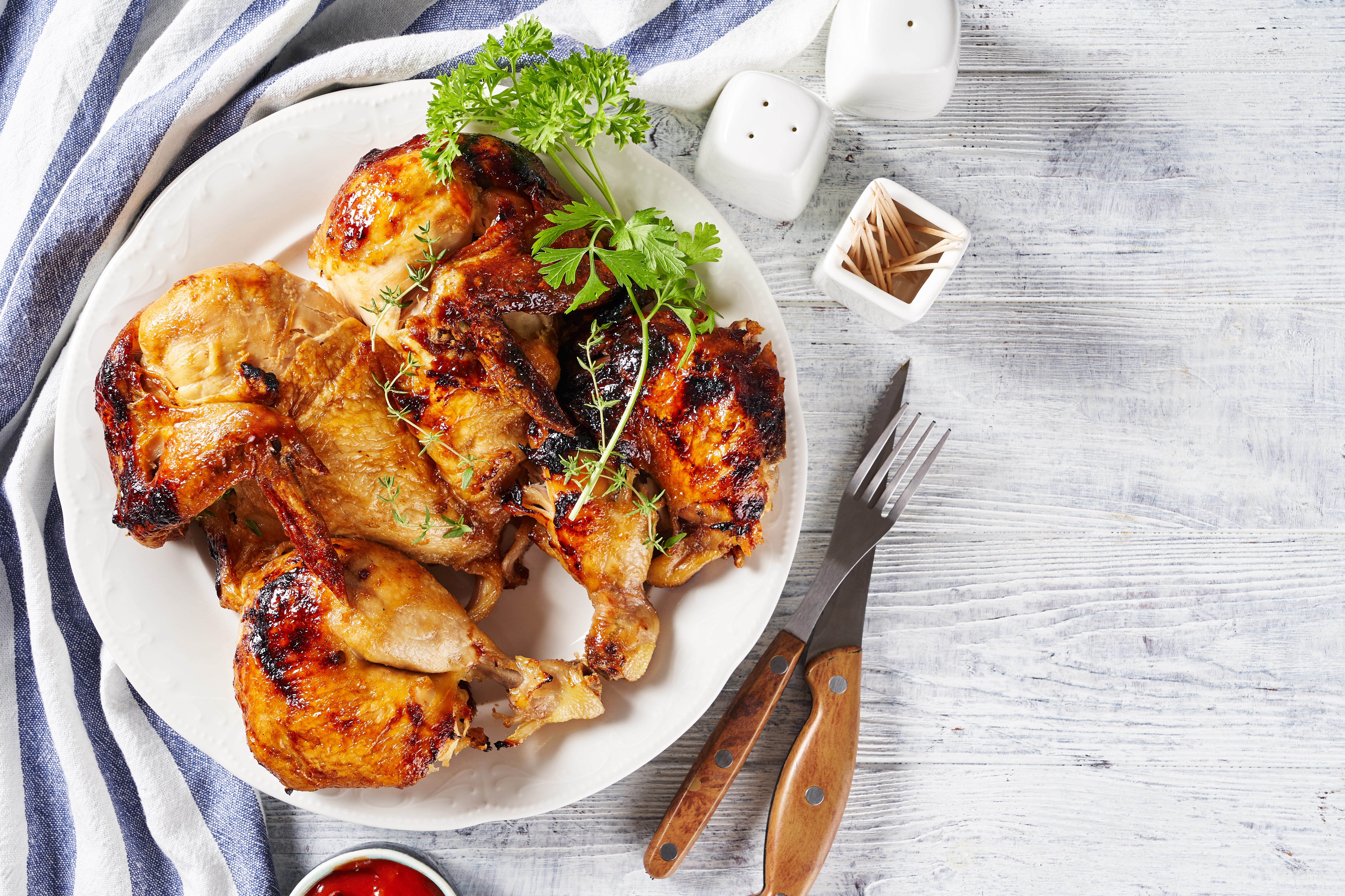Microwave Combi Recipe: Chilli and Miso Roasted Chicken in Under 25 Minutes