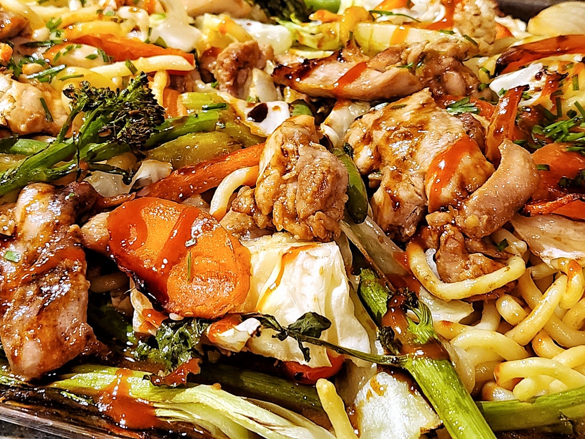 Steam Combi Recipe: Steam Oven Chicken Chow Mein