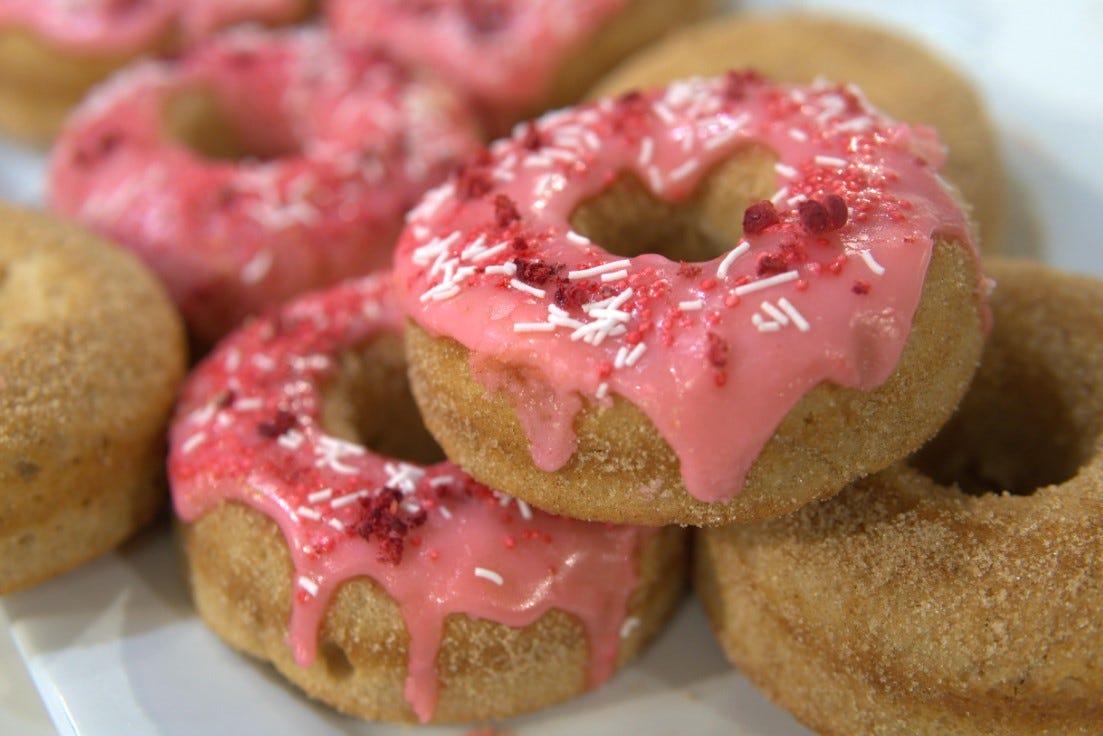 Oven Baked Doughnuts 