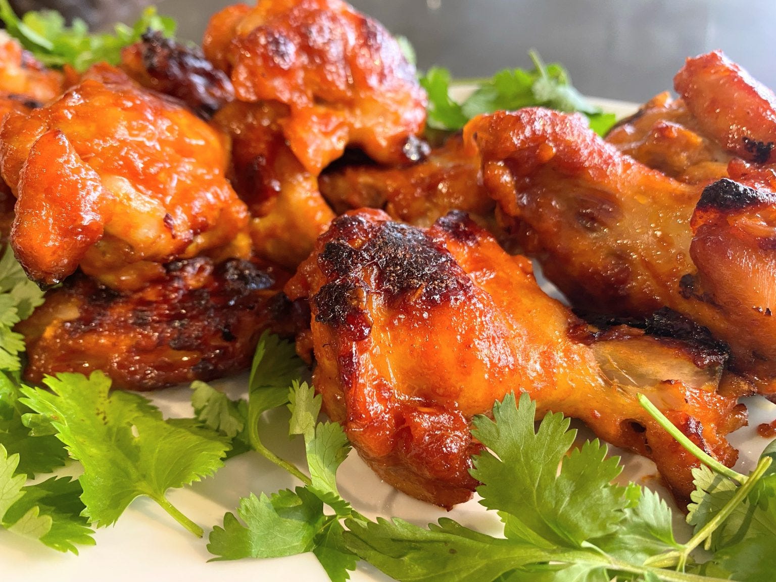 Steam Combi Recipe: Korean Style Sticky Spicy Chicken Nibbles