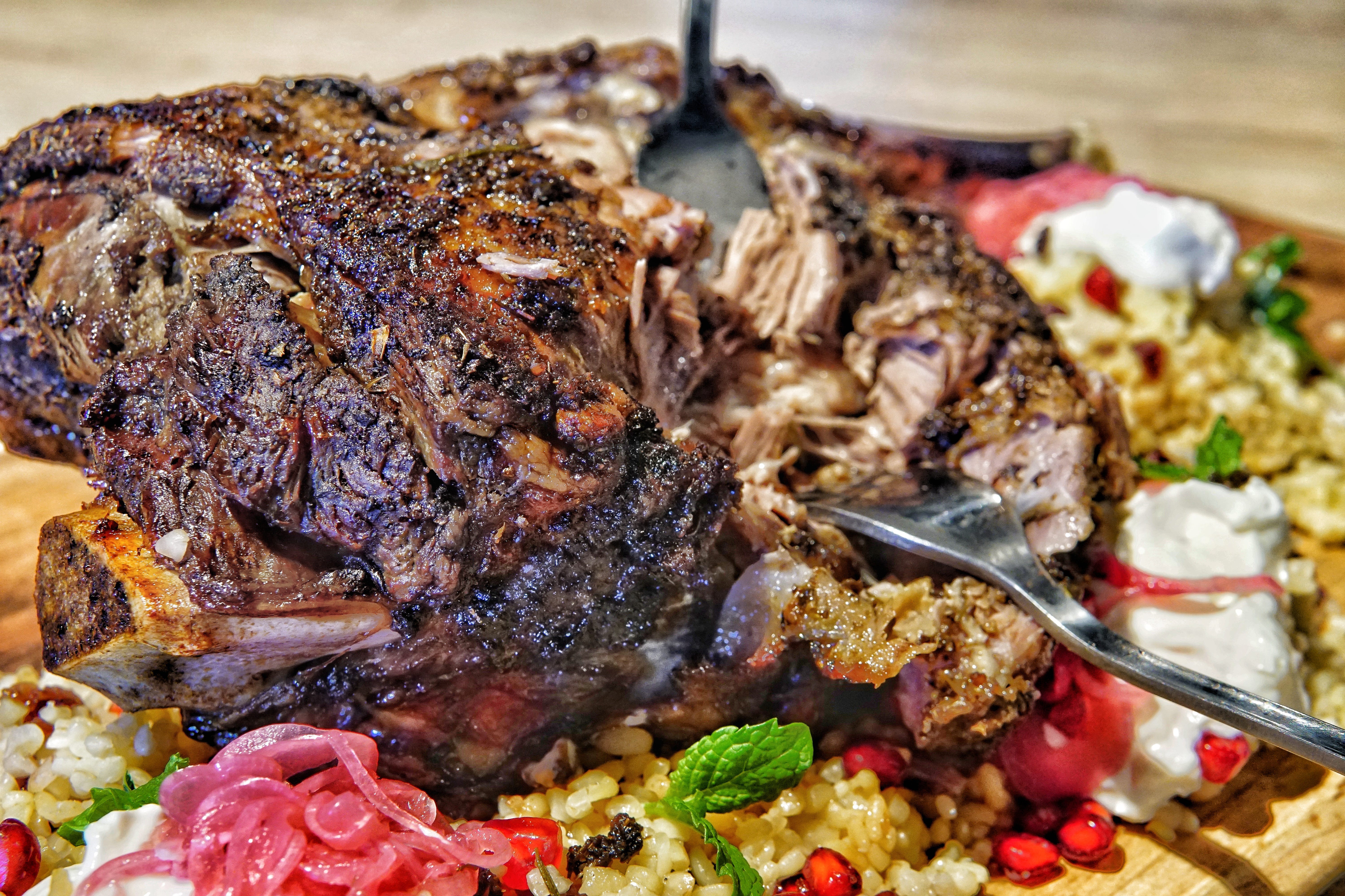 Slow Cooked Leg of Lamb