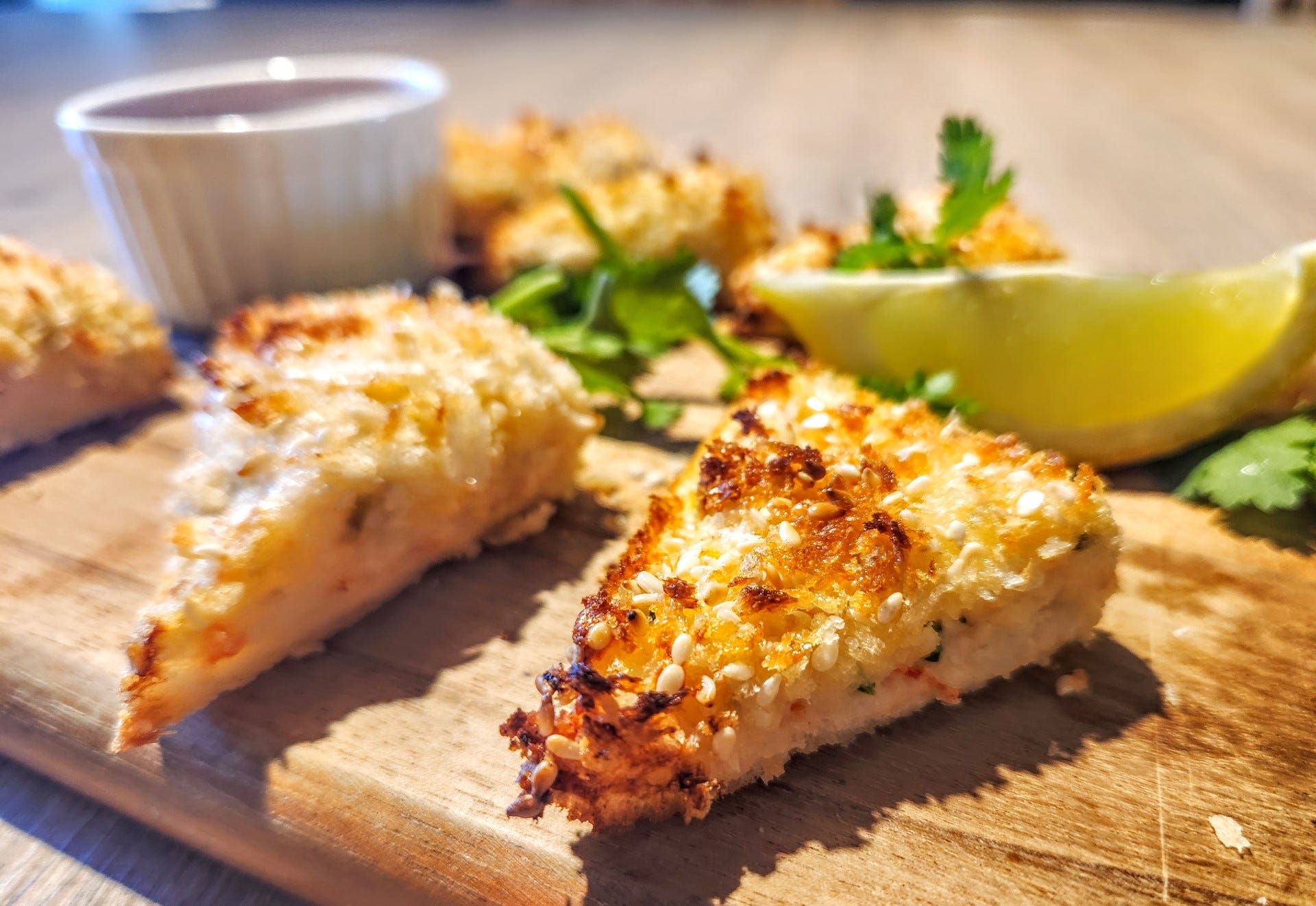 Airfry Prawn Toasts 