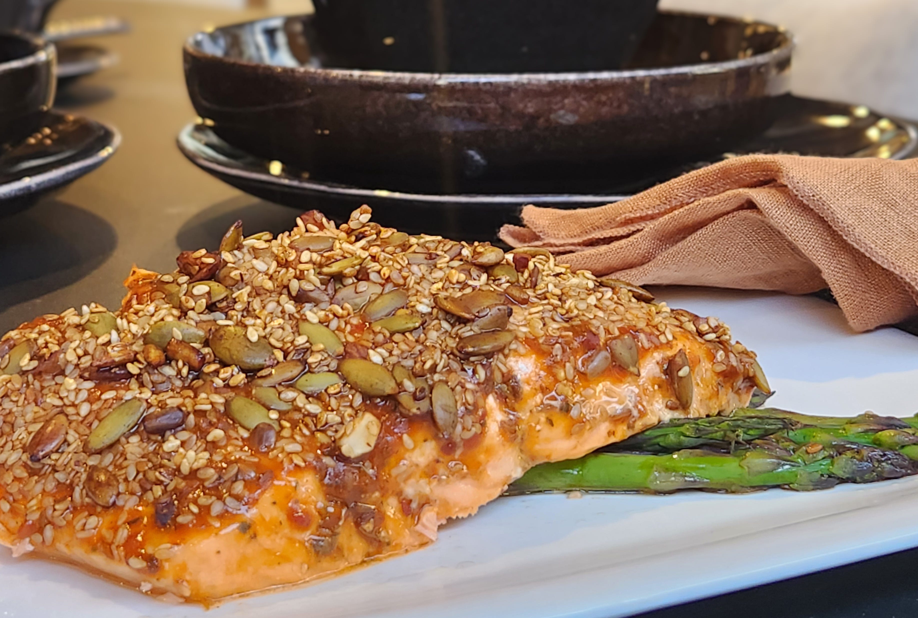 Smeg Delta T Recipe: Harrissa Salmon with Delta T