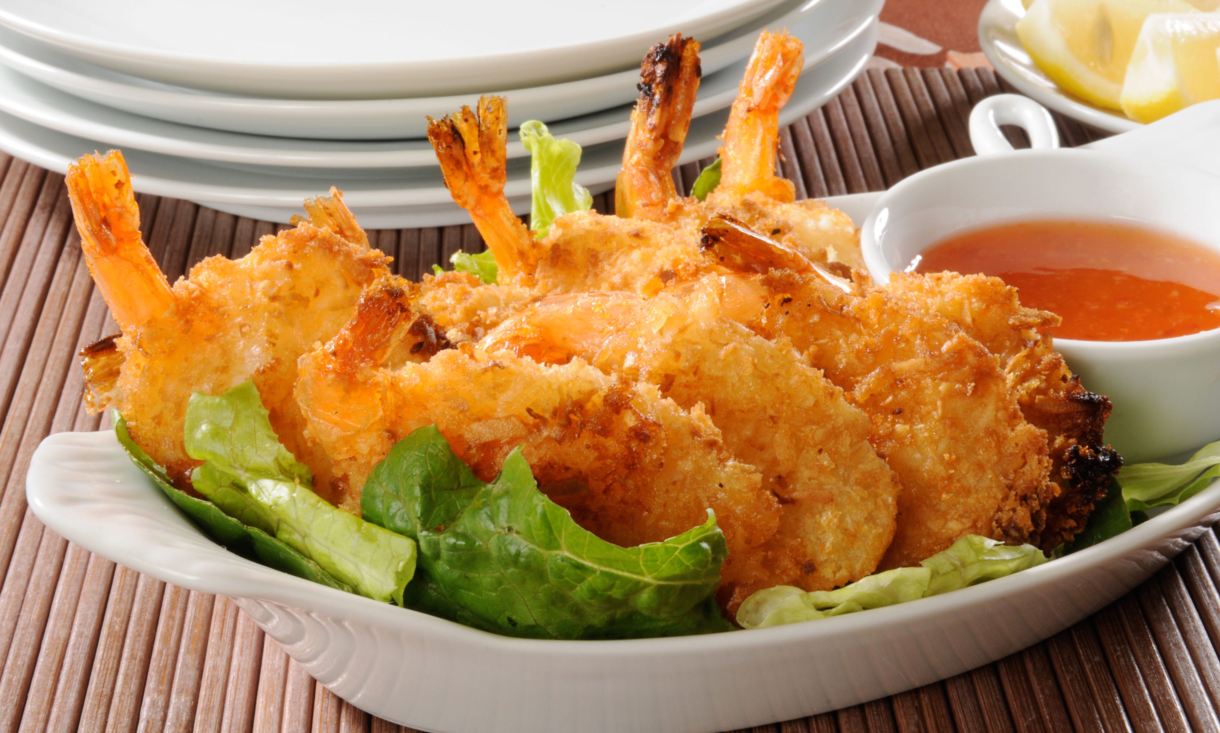 Airfry Coconut Prawns 