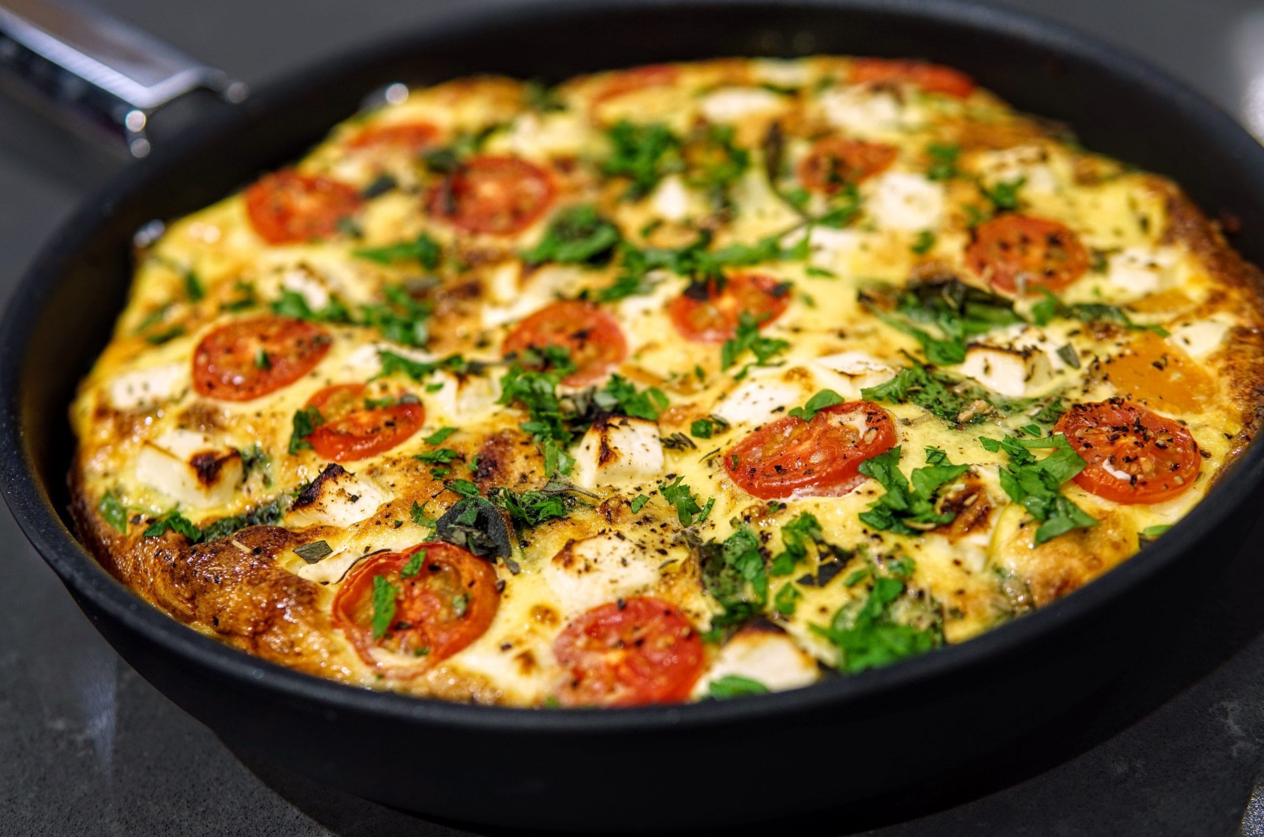 Steam Combi Recipe: Vegetarian Frittata