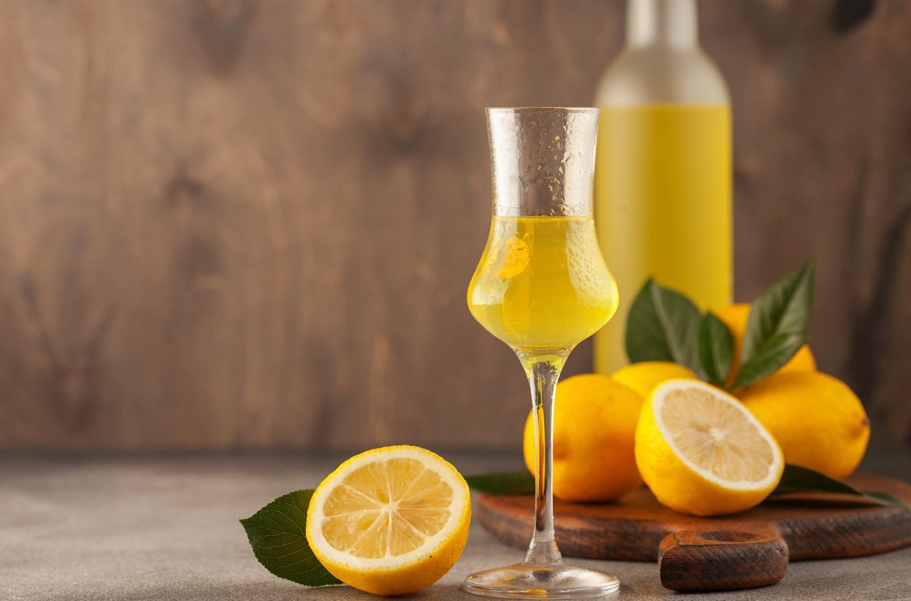Steam Combi Recipe: Sous Vide Limoncello 