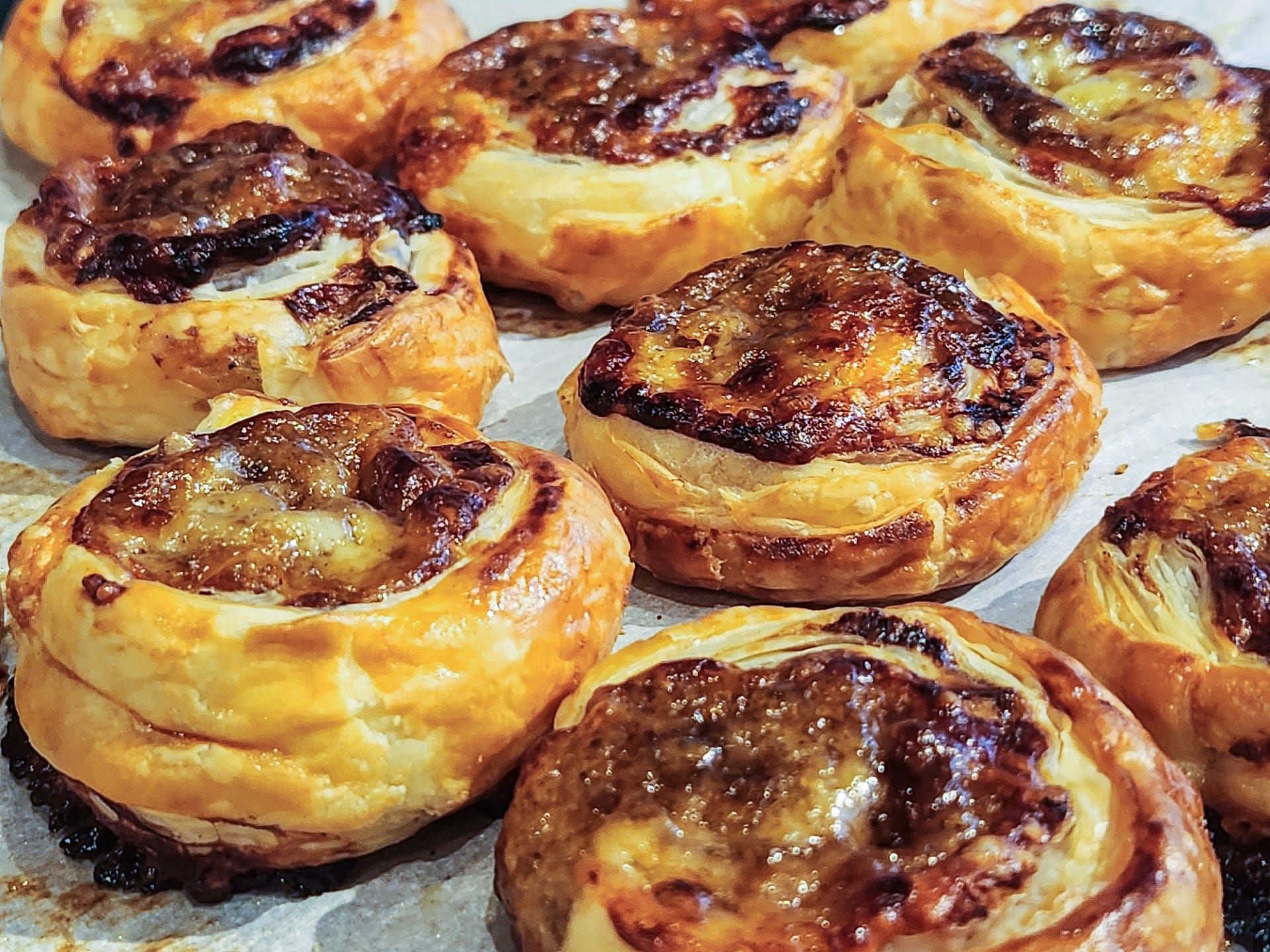Steam Combi Recipe: Simple Savoury Pinwheels