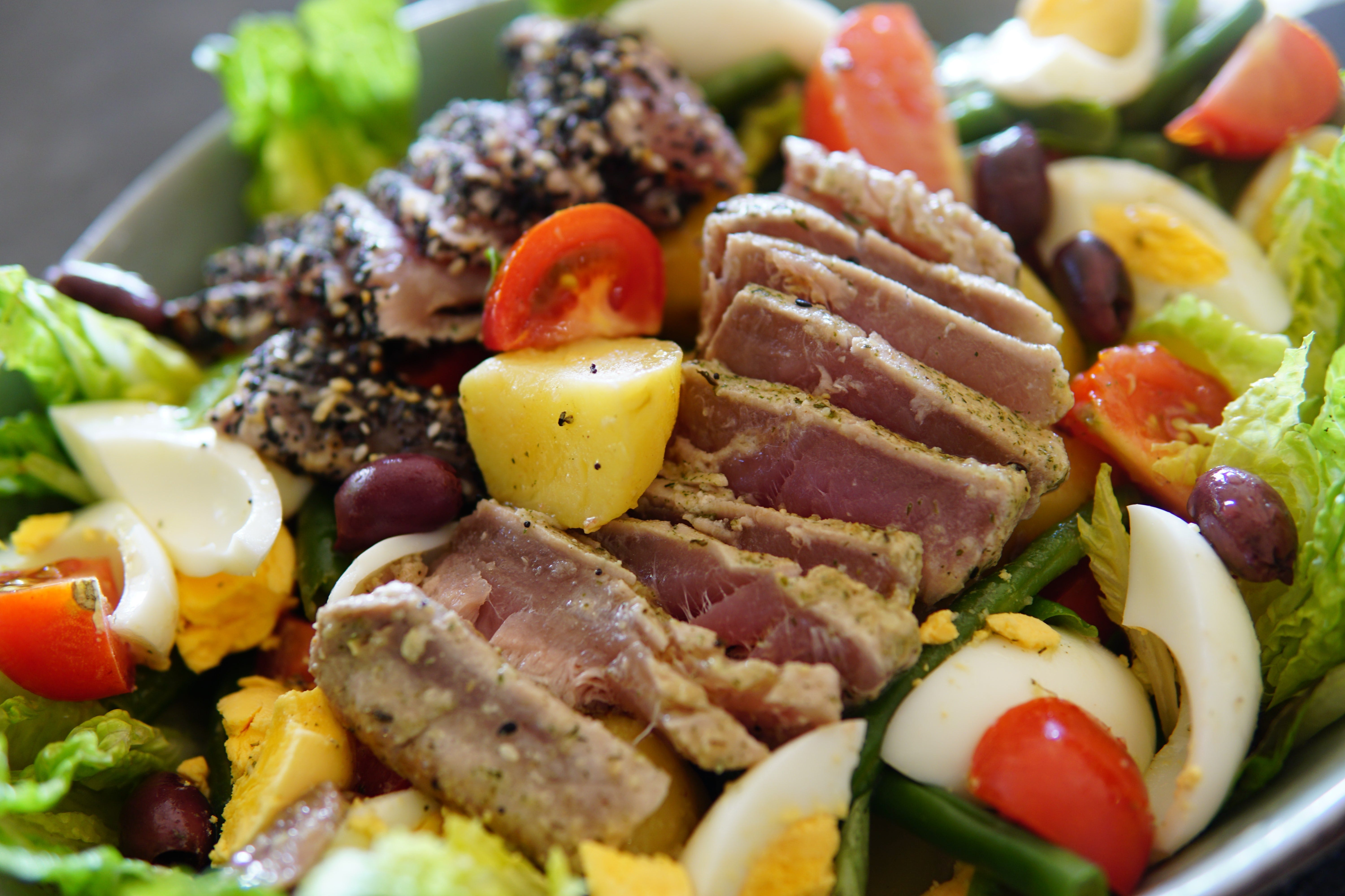 Steam Combi Recipe: Salad Nicoise