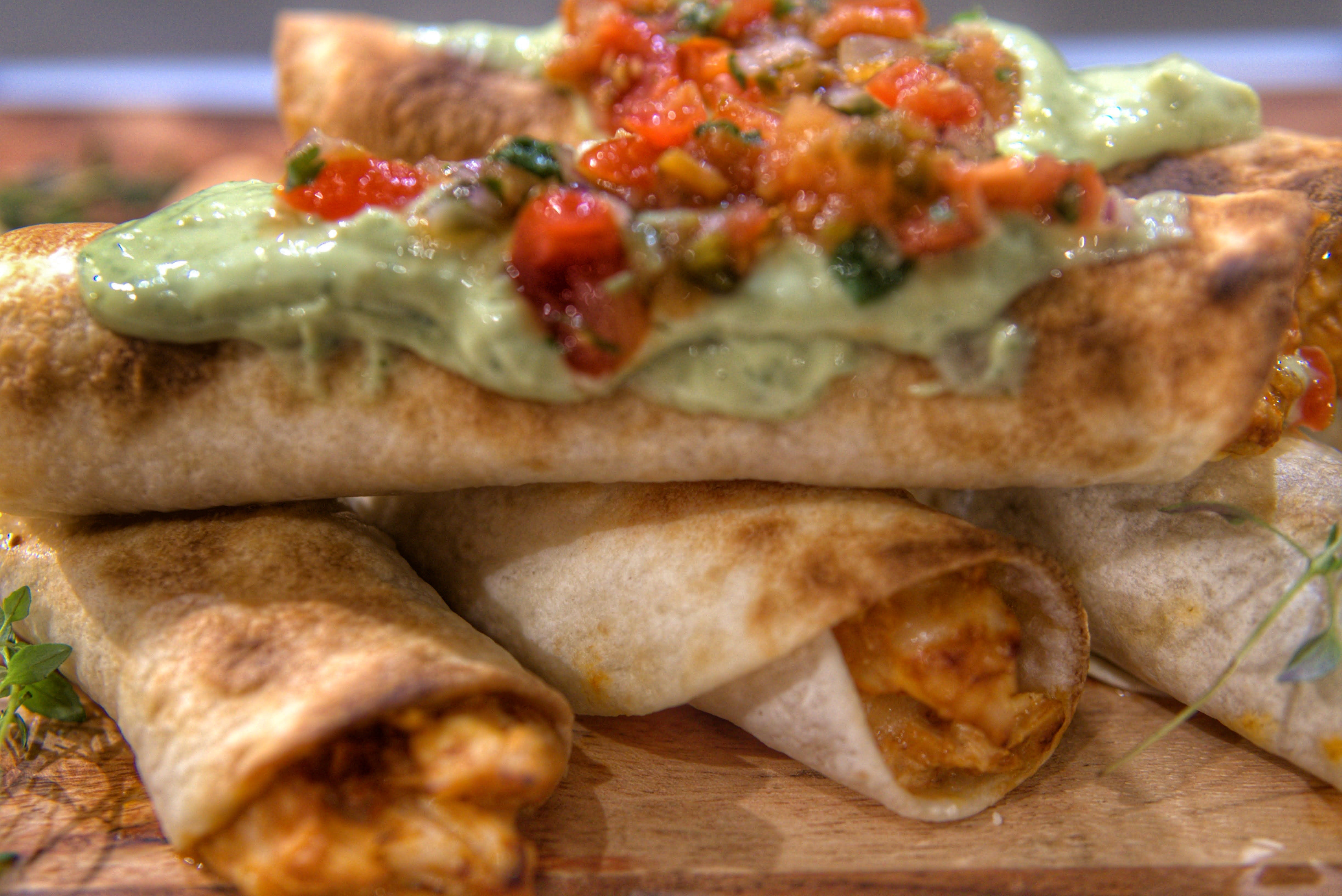 Steam Combi Recipe: Chicken Taquitos