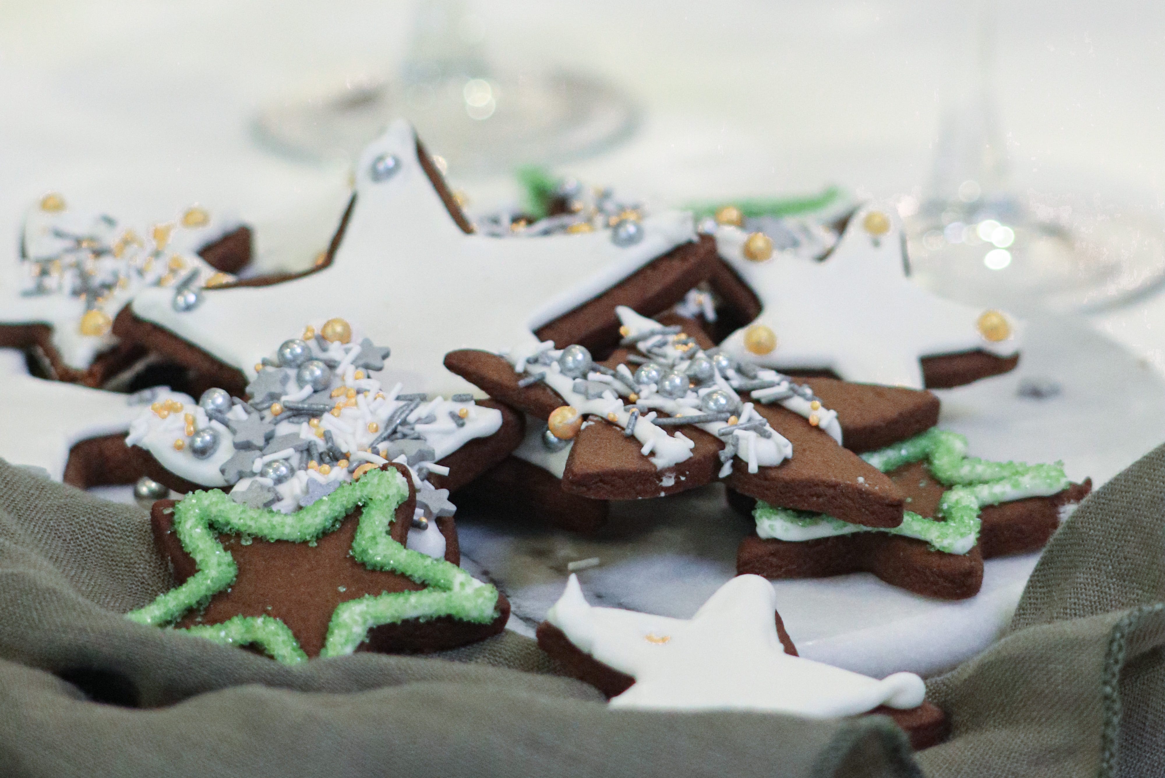 Spiced Star Christmas Cookies